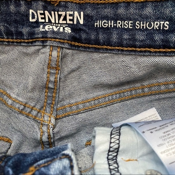 Levi’s Denizen High Rise Shorts Size 27 - Picture 8 of 11